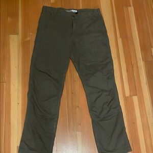 Carhartt Green Chinos with Reinforced Knees